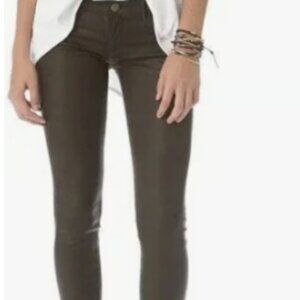 Habitual Jean Woman Size 26 Kiss Cocoa Waxed Skinny Alice Model Modern Chic Fall